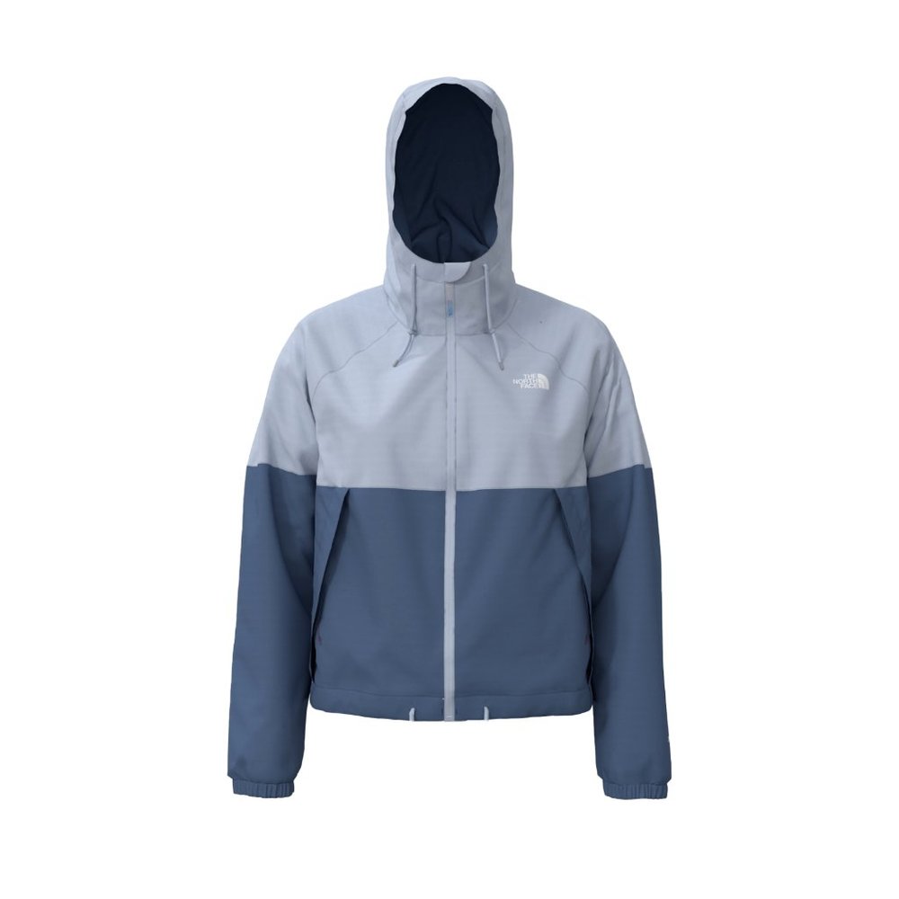 The North Face Womens Beta Antora Waterproof Hooded Rain Jacket Size XS, S Blue